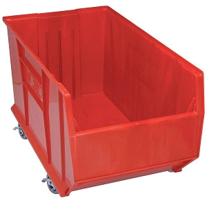 Quantum Storage Systems Mobile Hulk Containers - Red 19.88" x 35.88" x 17.5" Mobile Hulk Container - QUS996MOB RED