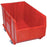 Quantum Storage Systems Mobile Hulk Containers - Red 19.88" x 35.88" x 17.5" Mobile Hulk Container - QUS996MOB RED