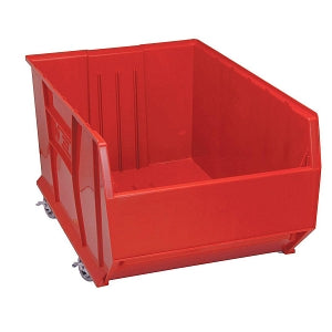 Quantum Storage Systems Mobile Hulk Containers - Red 23.88" x 35.88" x 17.5" Mobile Hulk Container - QUS998MOB RED