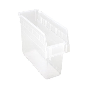 Quantum Storage Store-Max Clear Shelf Bins - BIN, 11-5/8" X 4-3/8" X 8", EA - QSB801CL