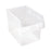 Quantum Storage Store-Max Clear Shelf Bins - BIN, 11-5/8" X 8-3/8" X 8", EA, CLEAR - QSB807CL