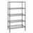 Quantum Storage Systems Proform Starter Kits with 5 Shelves - Proform 12" x 36" x 54" Shelving Starter Kit with 5 Shelves - WR54-1236P-5