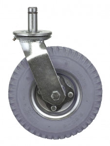 Quantum Storage Swivel Casters - Swivel Caster Stem, Pneumatic, 8" x 2-1/2", 1 Each - WRPS