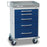 Detecto Rescue General Purpose Medical Carts - General Purpose Medical Cart with One 9", Two 3" and Two 6" Drawers, Blue - RC33669BLU