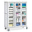 Solaire Medical Roam 3 Carts with Glass Doors - Roam 3 GI Staple Cart with Glass Doors, White, 60.25" W x 28.75" D x 75.25" H - SR3GGI