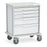 Solaire Medical Tempo Procedure Carts - Tempo 24 Procedure Cart with Three 3", One 6" and One 9" Drawer, White, 29.5" W x 21" D x 36" H - ST24W5