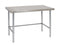 Tarrison Stainless Steel Work Table - TABLE, SS, 24X60X35, OPEN BASE - WT-2460LB3S