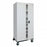 Sandusky Lee Mobile Storage Cabinets - Mobile Storage Cabinet with 4 Adjustable Shelves, Dove Gray, 36" x 24" x 78" - TA4R362472-05