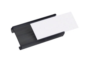 Tarrison Products Ltd Label Holder - HOLDER, LABEL, PLASTIC, BLACK, 3"W - CLH3B