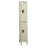 Hallowell Double Tier Wardrobe Lockers - LOCKER, DBL TIER, 1WD, 12X15X78, PARCHMENT - U1258-2A