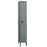 Hallowell Premium Lockers - Single-Tier Locker, 12" x 18" x 78", Single Wide, Gray - U1288-1A-HG