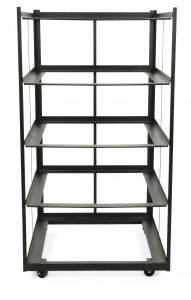 Integrity Storage / Deployment Racks for Emergency Cots - Rolling Storage Rack for 8 FNC Beds/8 EDS Beds/12 GUC Beds - WCRT