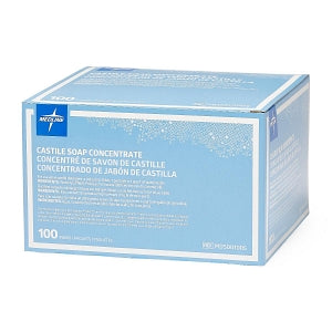 Medline Castile Soap Concentrate - 0.33 fl. oz. (9.7 mL) Castile Soap Concentrate Packet - MDS001005Z