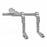 Medline Caspar Cervical Retractors - 8-1/2" (21.6 cm) Caspar Cervical Retractor with 67 mm x 17 mm Blade - MDS0172586