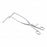 Medline Wiltse-Gelpi Retractors - 11" (27.9 cm) Wiltse-Gelpi Retractor with 3-1/4" (8.3 cm) Prongs - MDS0181242