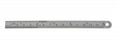 Medline Ruler Measuring Instruments - Metal Ruler, Graduated in mm / Inches, 6" - MDS0234015