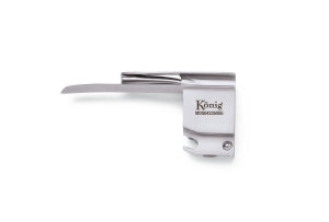 Medline Green System Laryngoscope Blades - Konig Green System Fiber Optic Reusable Blade, Miller #00, Preemie - MDS0423503G