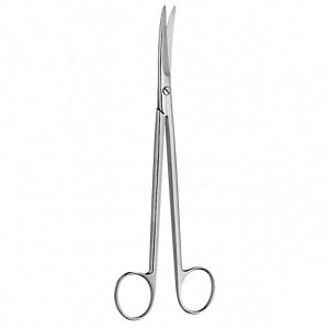 Medline Cooley Cardiovascular "My" Scissors - SCISSOR, COOLEY, CARDIO, CURVED, 7.25" - MDS0424211