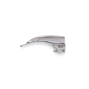 Medline Reusable Integrated Fiber Optic Laryngoscope Blades - Reusable Macintosh Blade for Fiber-Optic Laryngoscope, No. 1 Baby - MDS0425110