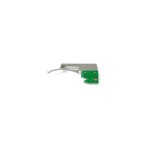 Medline Disposable Fiber Optic Laryngoscopes - Macintosh #0 Metal Disposable Fiber Optic Laryngoscope Blade - MDS0425500