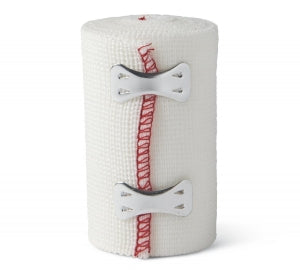 Medline Sure-Wrap Nonsterile Elastic Bandages - Sure-Wrap White Elastic Bandage, 3" x 5 yd. - MDS057003