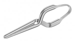 Medline Titanium Standard Yasargil Aneurysm Clip - 11 mm Curved Standard Titanium Yasargil Aneurysm Clip - MDS0586164