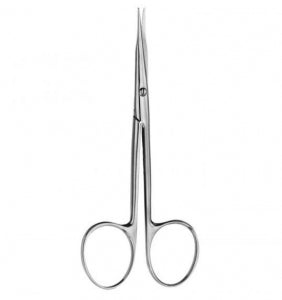 Medline Stevens Tenotomy Scissors with Ring Handle - 4-1/2" (11.4 cm) Curved Stevens Tenotomy Scissors with Ring Handle and Tungsten Carbide Inserts - MDS0622126