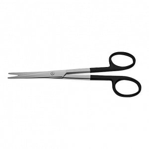 Medline Furst Mayo Supercut Scissors - 9" (22.9 cm) Straight Furst Mayo Supercut Scissors with Black Ring Handle - MDS0716023F