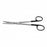 Medline Furst Mayo Supercut Scissors - 9" (22.9 cm) Curved Furst Mayo Supercut Scissors with Black Ring Handle - MDS0716123F