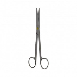 Medline Mayo Dissecting Scissors - Mayo-Lexer Delicate Scissors, Curved, Ceramic Coated, Wave Cut / Super Cut, 6-1/2" - MDS0716615