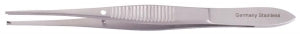 Medline Iris Forceps - FORCEP, DRESSING / TISSUE, IRIS, 1X2 TEETH - MDS0726454