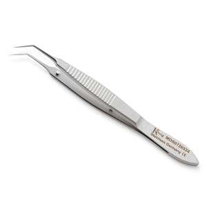 Medline McPherson Micro Iris and Suture Forceps - FORCEP, MCPHERSON, MICRO-IRIS, ANG, 3.25" - MDS0726524