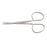 Medline Strabismus Scissors - 4.25" (10.8 cm) Strabismus Scissors with Curved Blunt / Blunt Tips - MDS0728041