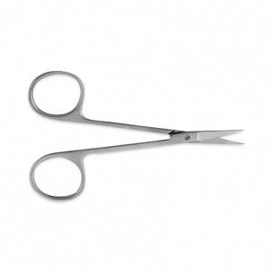 Medline Iris Scissors - 4.5" (11.4 cm) Iris Scissors with Fine Straight 25 mm Sharp / Sharp Tips - MDS0728076