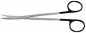 Medline Furst Metzenbaum Tungsten Carbide Scissors - Super Cut Metzenbaum Scissor, Curved, Blunt / Blunt, 7" - MDS0728118F