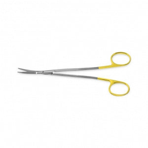 Medline Kaye-Freeman Plastic Surgery Scissors - 7" (18 cm) Curved Supercut Kaye-Freeman Scissors with Blunt / Blunt Tips and Tungsten Carbide Inserts - MDS0728418C