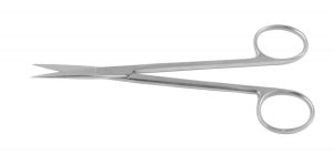 Medline Joseph Scissors - 5.75" (14.6 cm) Straight Serrated Joseph Scissors with Sharp / Sharp Tips - MDS0730414