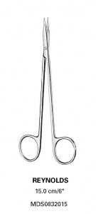 Medline Reynolds Dissecting Scissors - SCISSOR, SUPERCUT, REYNOLDS, CVD, 15 CM - MDS0732115