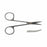 Medline Iris Scissors - 4.75" (12 cm) Supercut / Wavecut Iris Scissors with Curved Ceramic-Coated Sharp / Sharp Tips - MDS0734613