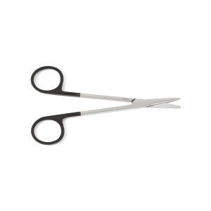 Medline Strabismus Scissors - 4.5" (11.4 cm) Supercut Strabismus Scissors with Straight Blunt / Blunt Tips - MDS0737011