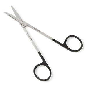 Medline Strabismus Scissors - 4.5" (11.4 cm) Supercut Strabismus Scissors with Straight Blunt / Blunt Tips - MDS0737011