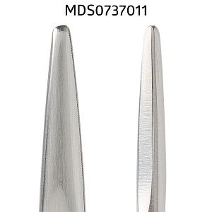 Medline Strabismus Scissors - 4.5" (11.4 cm) Supercut Strabismus Scissors with Straight Blunt / Blunt Tips - MDS0737011