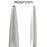 Medline Strabismus Scissors - 4.5" (11.4 cm) Supercut Strabismus Scissors with Straight Blunt / Blunt Tips - MDS0737011