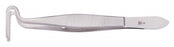 Medline Berke Ptosis Forceps - Berke Ptosis Dressing / Tissue Forceps, Serrated, Longitudinal, 4-3/8", 27 mm Wide Blade - MDS0748316