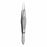 Medline Castroviejo Corneal Suturing Forceps - Castroviejo Corneal Suturing Forceps, Angle with Tying, 1 x 2 Teeth, 0.5 mm - MDS0748486