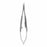 Medline Barraquer Micro Needle Holders - 4-1/8" (10.5 cm) Delicate Curved Locking Barraquer Needle Holder with 1 mm Jaw - MDS0759731