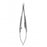 Medline Barraquer Micro Needle Holders - 4-1/8" (10.5 cm) Delicate Curved Nonlocking Barraquer Needle Holder with 1 mm Jaw - MDS0759736