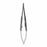 Medline Delicate Micro Needle Holders - 4-3/4" (12.1 cm) Straight Delicate Micro Needle Holder with Round Handle - MDS0759856