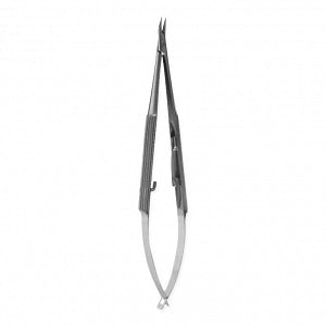 Medline Delicate Micro Needle Holders - 4-3/4" (12.1 cm) Straight Delicate Micro Needle Holder with Round Handle - MDS0759861