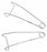 Medline Jaffe Wire Lid Retractor - RETRACTOR, WIRE LID, JAFFE, LRG, 14MMX7MM, SE - MDS0777386